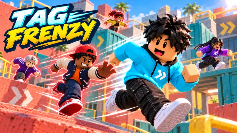 Tag Frenzy official game artwork