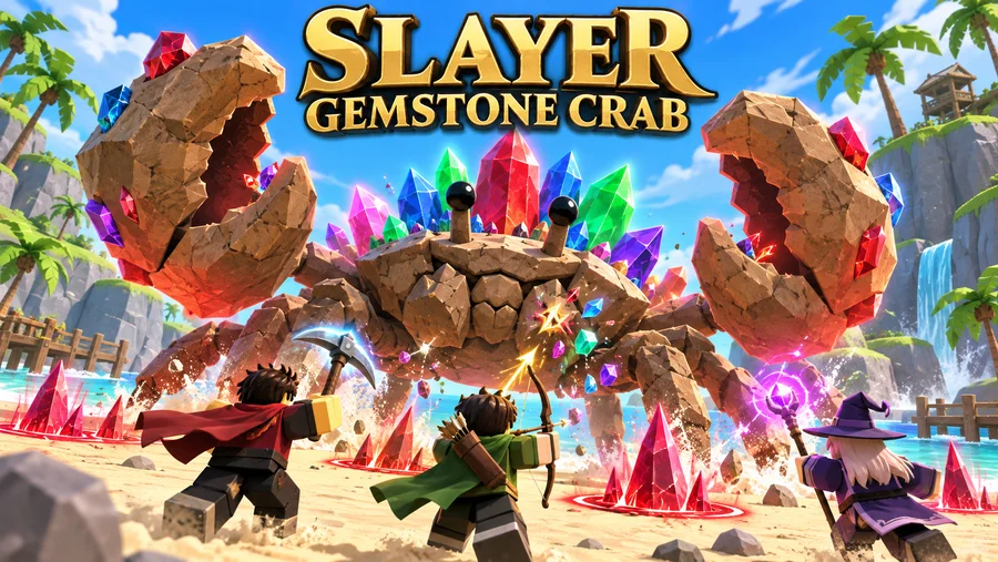 Slayer: Gemstone Crab official game artwork